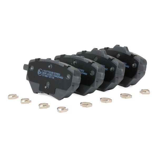 RIDEX Brake pad set  402B1049